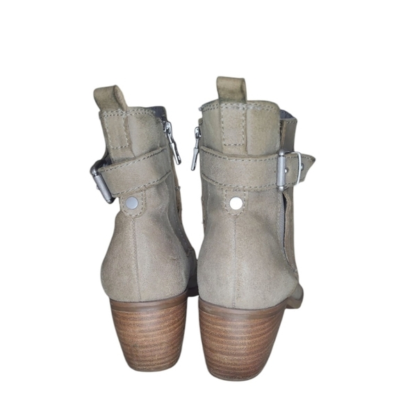Lucca Lane Meyna Taupe Suede Ankle Boots – Size 7 - Picture 7 of 15